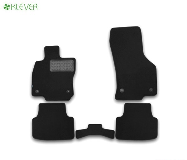 Коврики салона текстильные Premium для Skoda Octavia A7 седан (2013-2018) № KVR03451622110kh