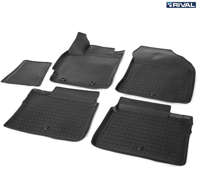 Коврики салона для Toyota Corolla (2013-2018) № 15702001