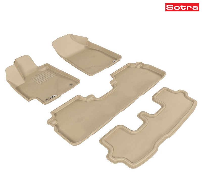 Коврики салона Liner 3D Lux бежевые для Toyota Highlander (2007-2010) 3 ряда № ST 74-00351
Sotra
