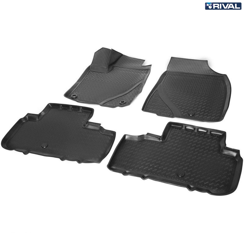 Коврики салона для Toyota Highlander (2014-2018) № 15703001