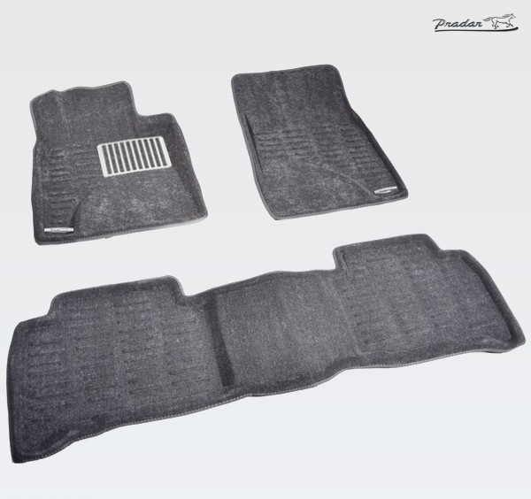 Коврики салона 3D текстильные серые для Toyota Land Cruiser 200 (2008-2012) № SI 09-00196

Pradar 
