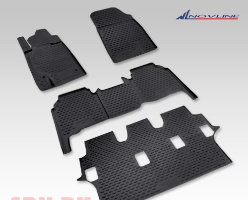Коврики салона 3D для Toyota Land Cruiser 200 (2007-2012) 3 ряда № NLC.3D.48.17.210k
Новлайн
