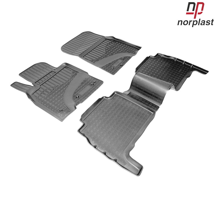 Коврики салона для Toyota Land Cruiser 200 5/7 мест (2007-2012) № NPA11-C88-500