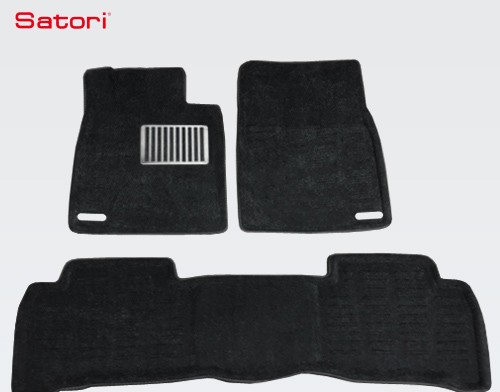 Коврики салона Liner 3D Basic текстильные для Toyota Land Cruiser 200 (2008-2011) № SI 05-00087