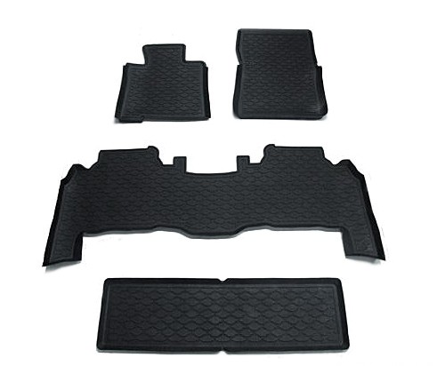 Коврики салона для Toyota Land Cruiser 200 (2012-2018) 3 ряда № ST69-00317