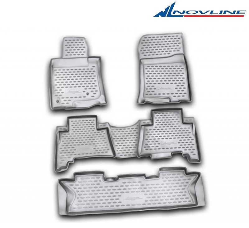 Коврики салона для Toyota Land Cruiser Prado 150 7 мест (2009-2013) 3 ряда № NLC.48.27.210
Новлайн

