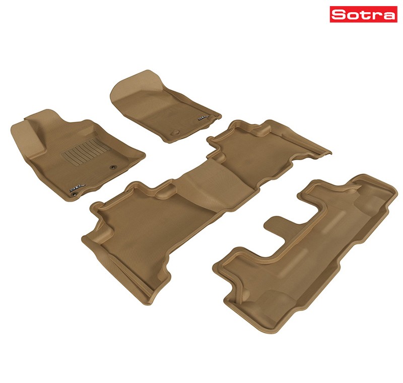 Коврики салона Liner 3D VIP бежевые для Toyota Land Cruiser Prado 150 (2009-2013) 3 ряда № ST 73-00038
Sotra

