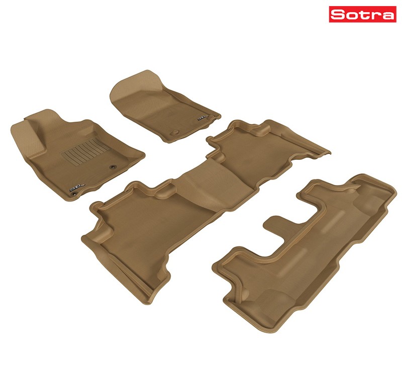 Коврики салона Liner 3D Lux бежевые для Toyota Land Cruiser Prado 150 (2009-2013) 3 ряда № ST 74-00411
Sotra
