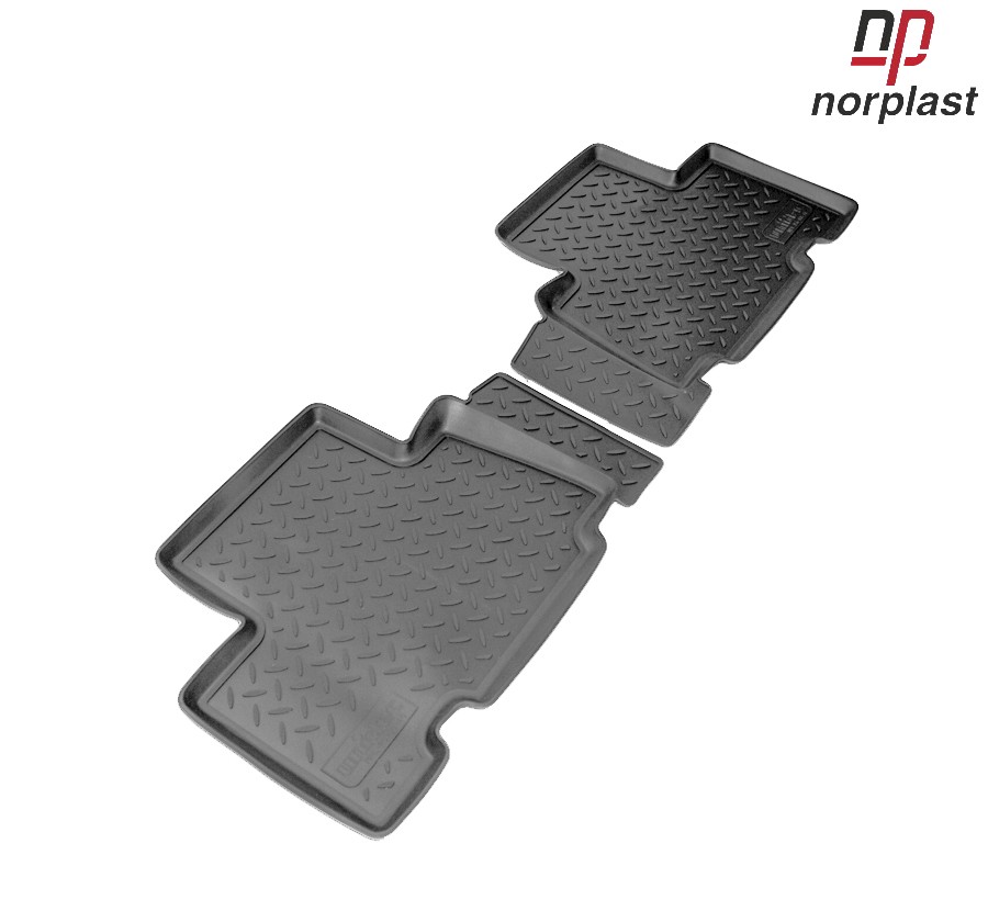 Коврики салона задние для Toyota RAV4 (2009-2013) № NPL-Po-88-46