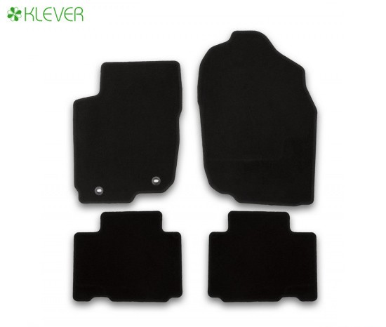 Коврики салона текстильные Econom для Toyota RAV4 (2015-2018) № KLEVER01489901200k