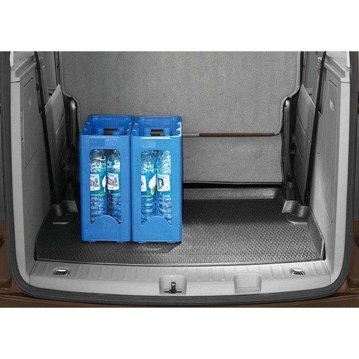 Поддон в багажник (оригинальный) для Volkswagen Caddy фургон, минивэн, maxi 5 мест (2015-2018) № 2K0061162