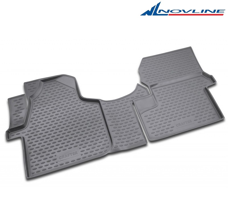 Коврики салона передние для Volkswagen Crafter (2008-2011) № NLC.51.24.210
Новлайн
