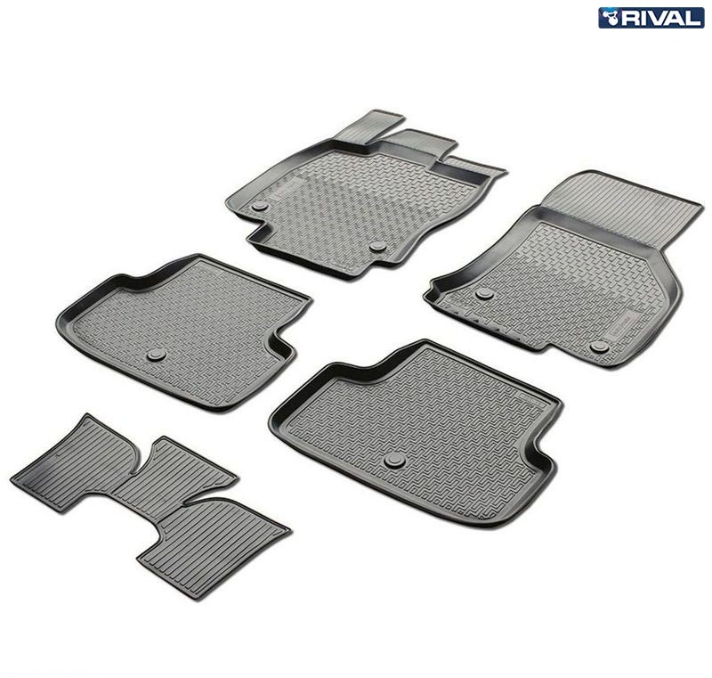 Коврики салона для Volkswagen Golf 7 (2012-2018) № 15801001