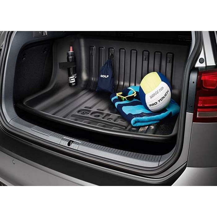 Поддон в багажник (оригинальный) для Volkswagen Golf 7 универсал (2013-2018) № 5G9061162
