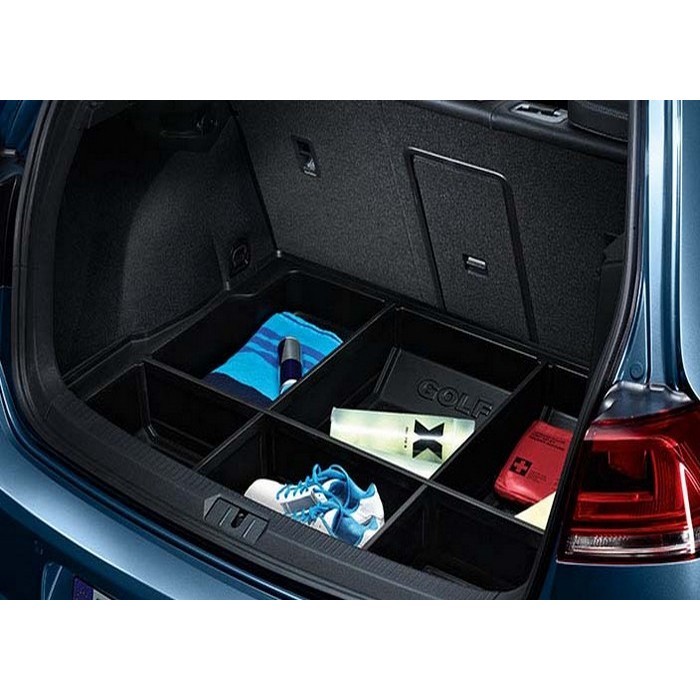 Поддон в багажник (оригинальный) для Volkswagen Golf 7 хэтчбек 3/5 дв. (2013-2018) № 5G0061162