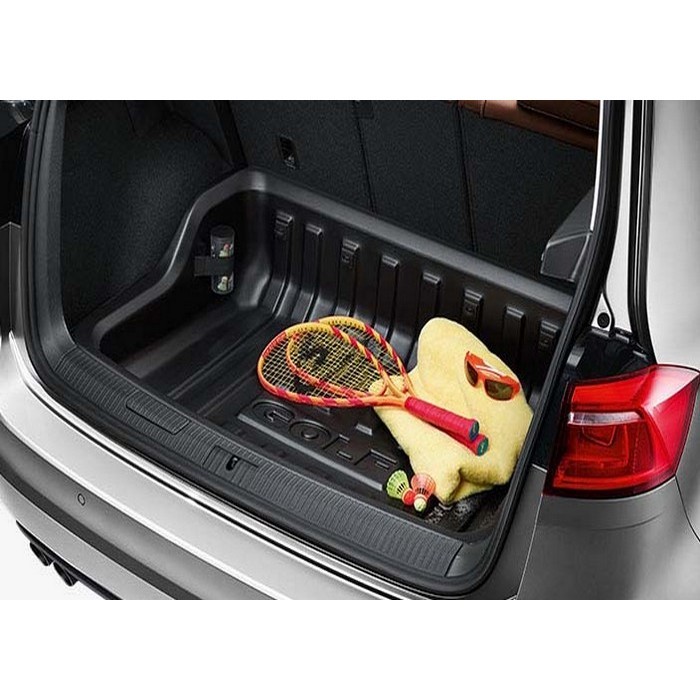 Поддон в багажник (оригинальный) для Volkswagen Golf 7 хэтчбек 5 дв. (2013-2018) № 510061162