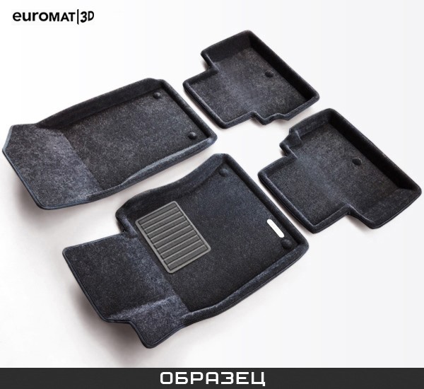 Коврики салона 3D Business текстильные (Euro-standart) для Volkswagen Passat B5 (2000-2005) № EMC3D-005410