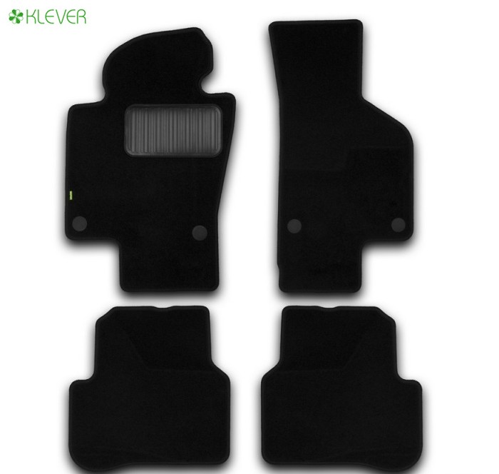 Коврики салона текстильные Standard для Volkswagen Passat B6 АКПП седан (2005-2008) № KLEVER02510601210kh