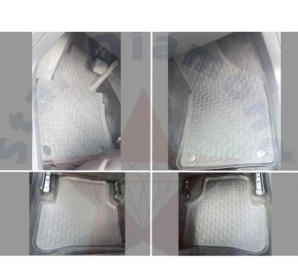Коврики салона серые для Volkswagen Passat B6 (2006-2011) № ST69-00083