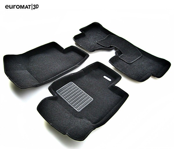 Коврики салона 3D Business текстильные (Euro-standart) для Volkswagen Passat B6 (2006-2011) № EMC3D-005412
