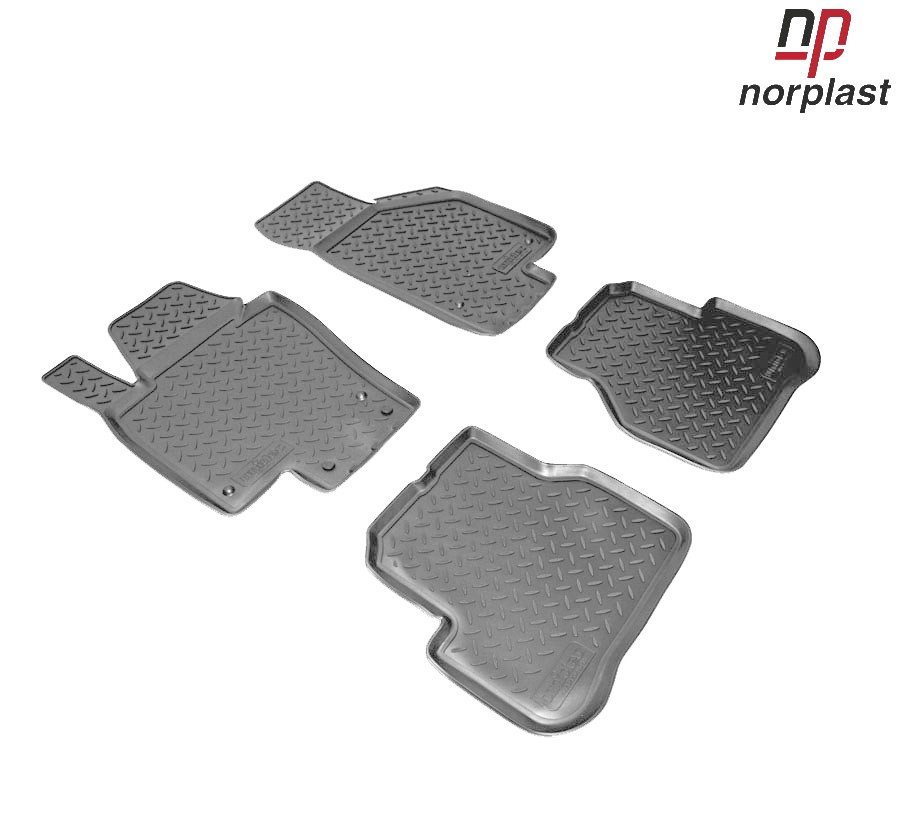 Коврики салона для Volkswagen Passat B7 (2011-2015) № NPL-Po-95-33