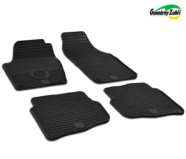 Коврики салона для Volkswagen Polo (2001-2009) под круглые фиксаторы № STR32-00246