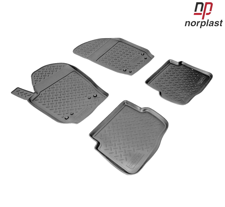 Коврики салона для Volkswagen Polo (2002-2009) № NPL-Po-95-40