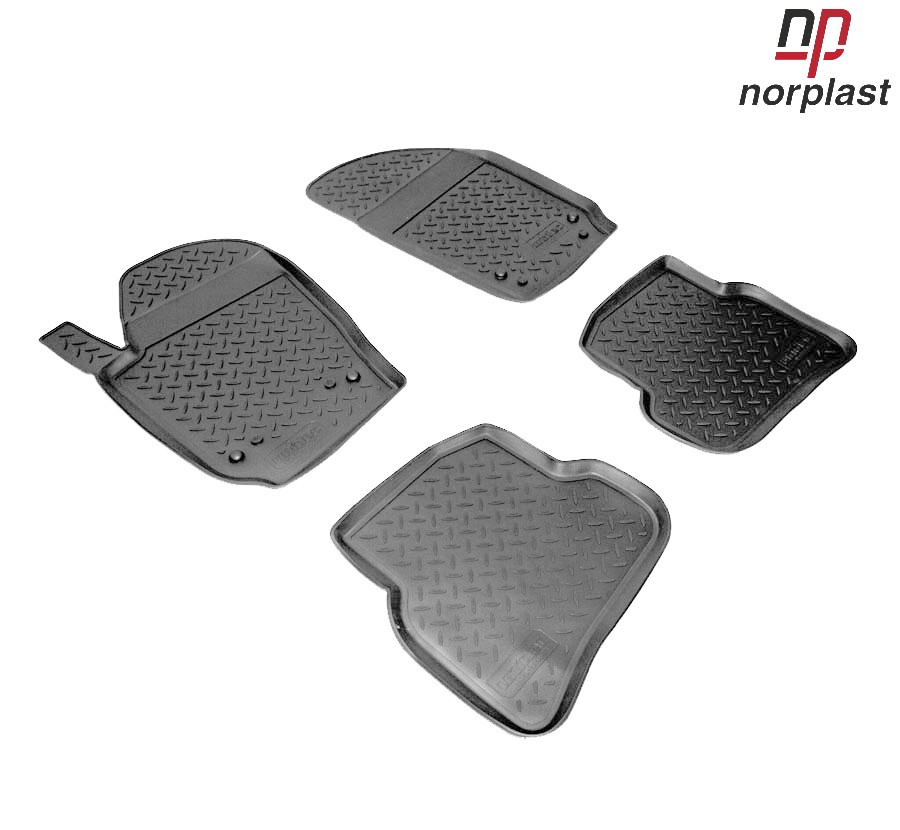 Коврики салона для Volkswagen Polo хэтчбек (2009-2017) № NPL-Po-95-41