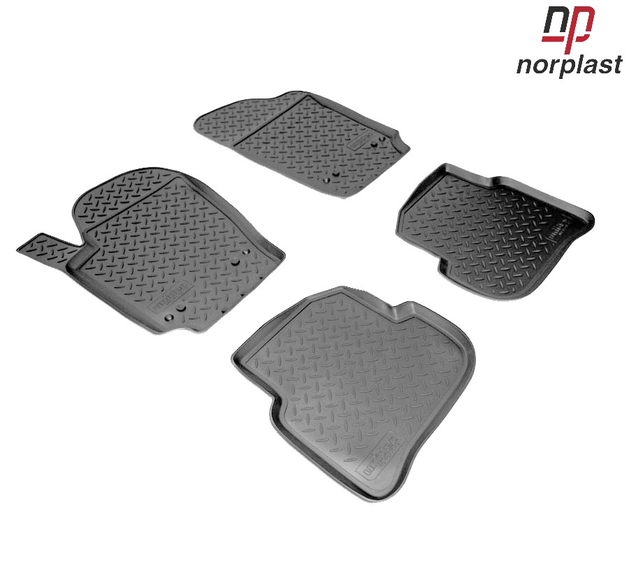 Коврики салона для Volkswagen Polo седан (2010-2017) № NPL-Po-95-42