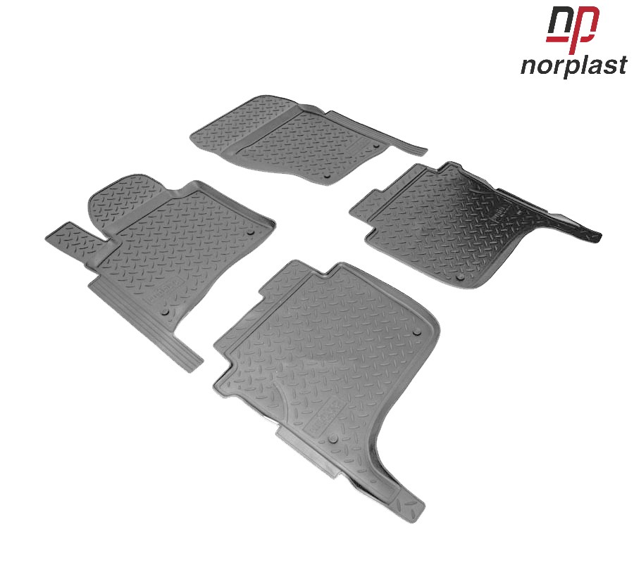Коврики салона для Volkswagen Touareg (2010-2018) № NPL-Po-95-57