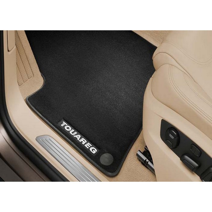 Оригинальные текстильные коврики в салон Premium для Volkswagen Touareg (2010-2018) № 7P1061270 WGK