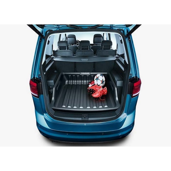 Поддон в багажник (оригинальный) для Volkswagen Touran MQB 5 мест (2015-2018) № 5QA061162
