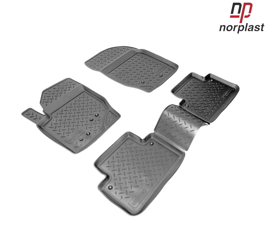 Коврики салона для Volvo XC90 (2002-2014) № NPL-Po-96-90