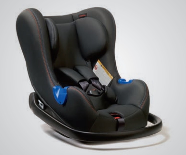 Оригинальное детское автомобильное кресло baby-safe plus Тойота 0-4 лет, 0-13 кг серое с синим № 73700-0W070