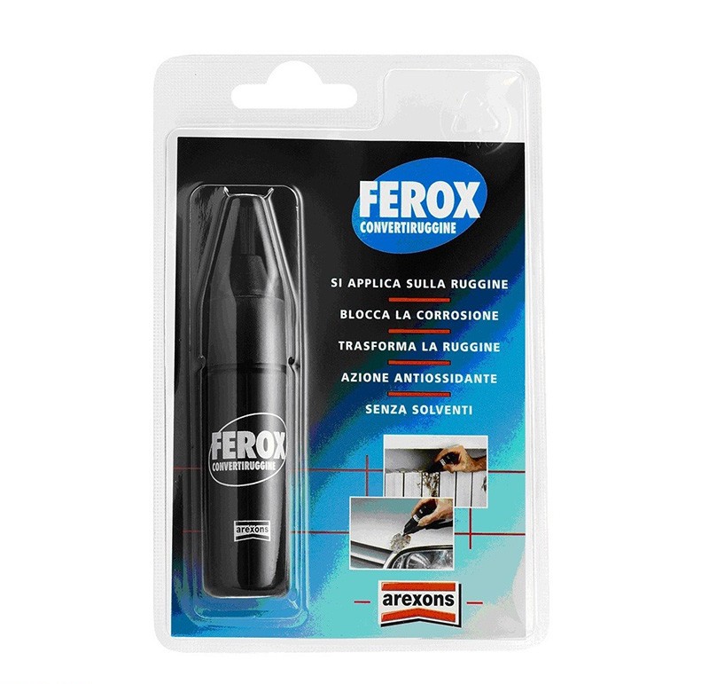 Преобразователь ржавчины в грунт AREXONS Ferox. (с кисточкой). 15 мл. № 4141
