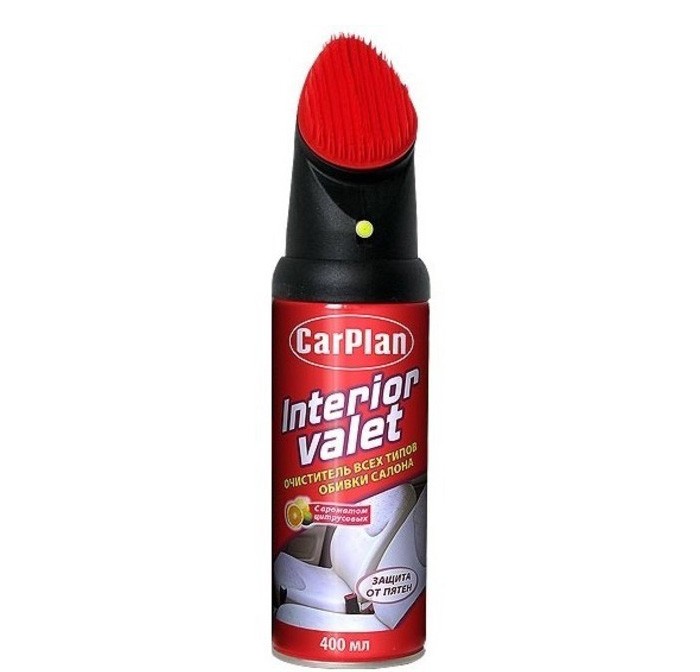 Очиститель обивки с щеткой 400мл Carplan Interior Valet № SIV400