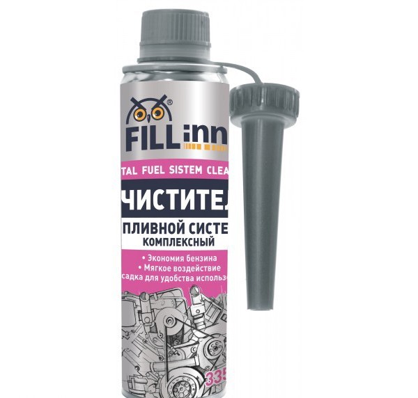 Очиститель топливной системы 40-60л 335мл FILLinn № FL061