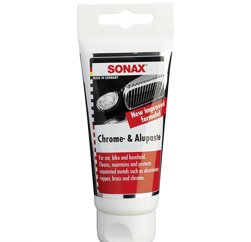 Паста для хрома и алюминия 0,075л. SONAX № 308000
