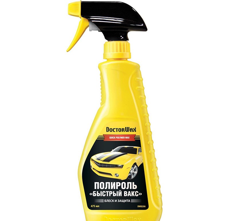 Полироль Быстрый вакс 475мл DoctorWax № DW8206