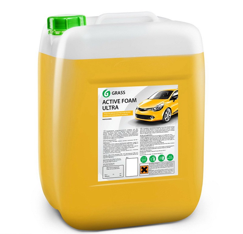 Шампунь GRASS Active Foam Ultra для бесконтактной мойки 20 кг № 710220