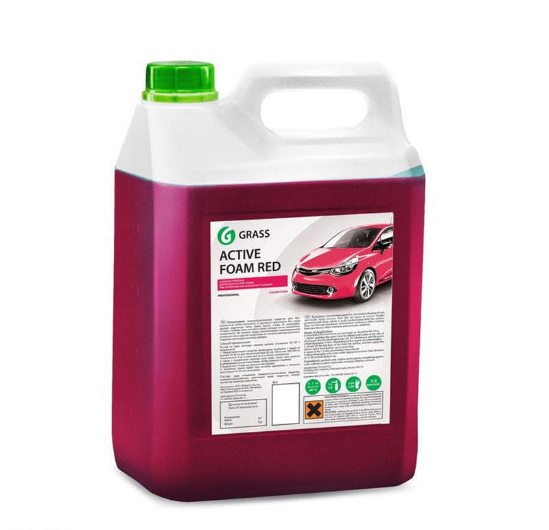 Шампунь GRASS Active Foam Red для бесконтактной мойки 22кг № 800019