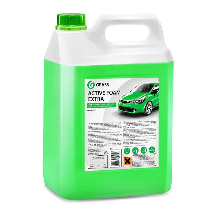 Шампунь GRASS Active Foam Extra для бесконтактной мойки 23 кг № 800021