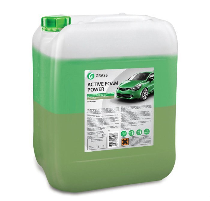 Шампунь GRASS Active Foam Power для бесконтактной мойки 12кг № 113142