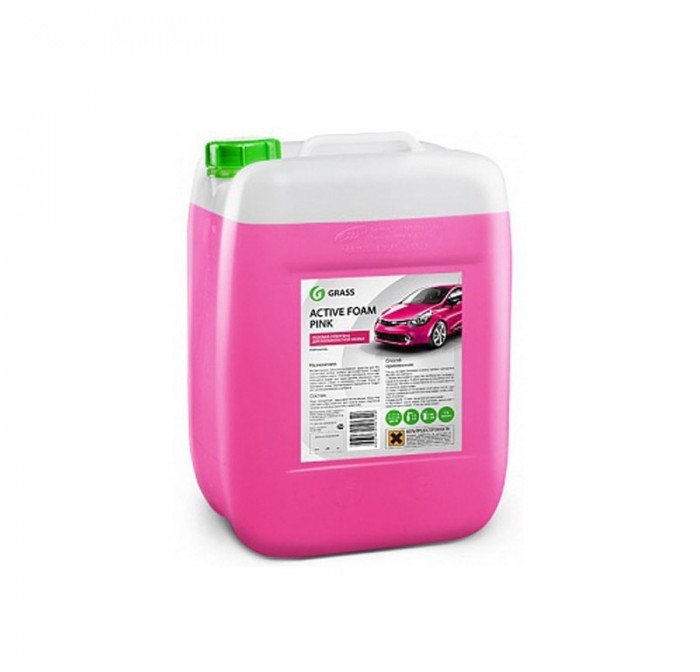 Шампунь GRASS Active Foam Pink для бесконтактной мойки розовая пена 23 кг № 800024