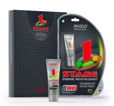 Присадка для бенз и дизельного двигателя XADO 1-STAGE (27мл) № XA 10024