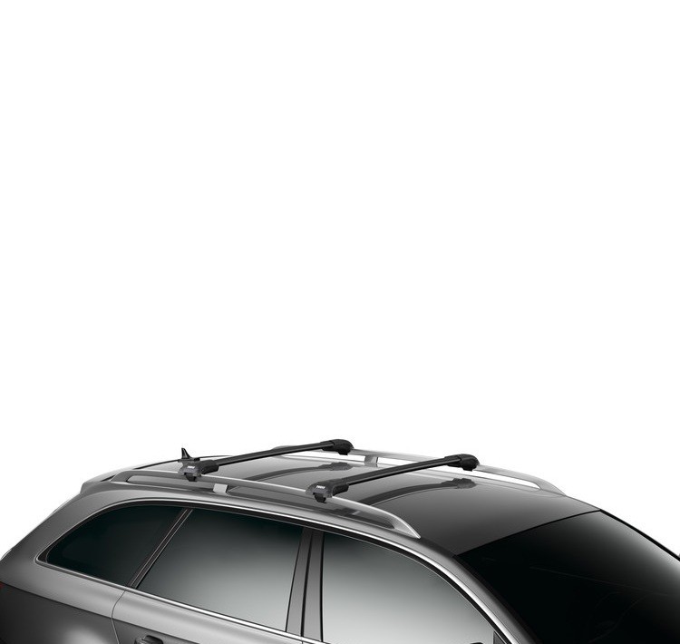Багажник Thule WingBar Edge Black на рейлинги с дугами в форме крыла для Nissan X-Trail T32 (2015-2018) № 958220