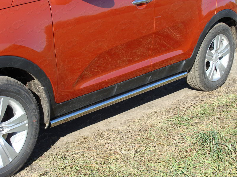 Пороги труба 60,3 мм для Kia Sportage (2010-2015) № KIASPORT10-02
ТСС-Тюнинг
