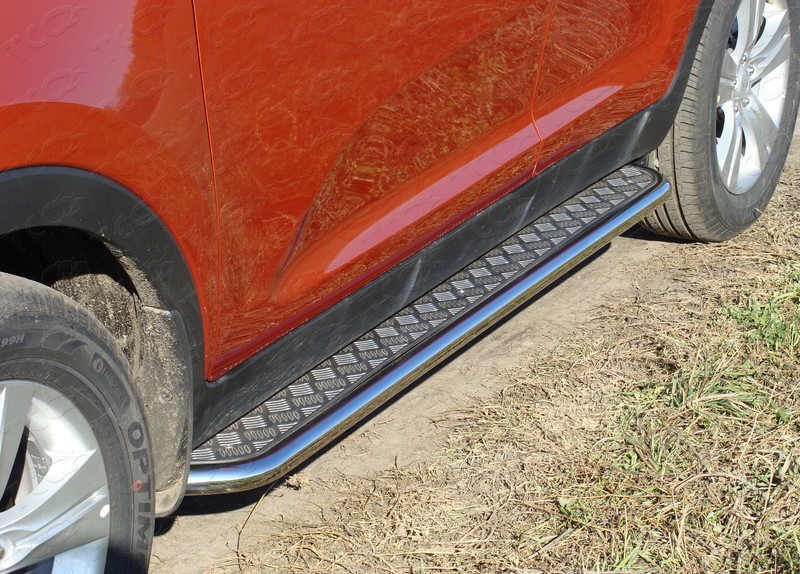 Пороги с площадкой 42,4 мм для Kia Sportage (2010-2015) № KIASPORT10-04
ТСС-Тюнинг
