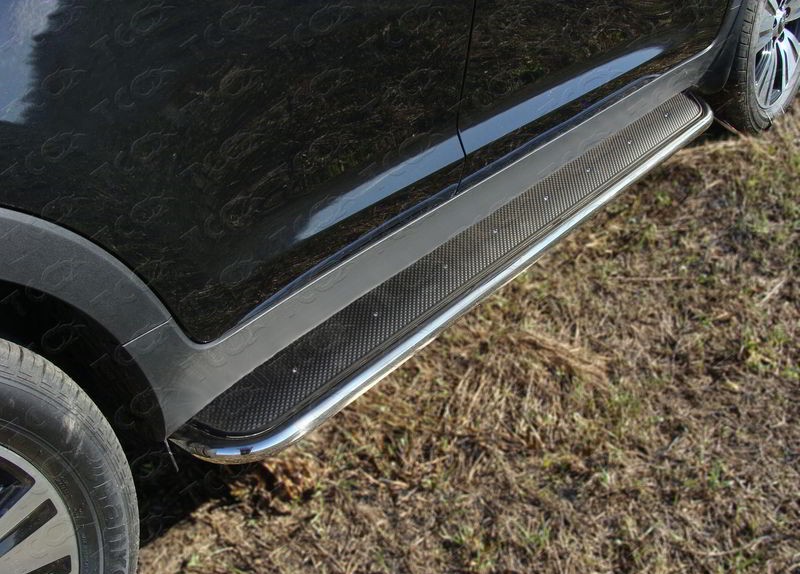 Пороги с площадкой (нерж. лист) 42,4 мм для Kia Sportage (2014-2015) № KIASPORT14-09
ТСС-Тюнинг
