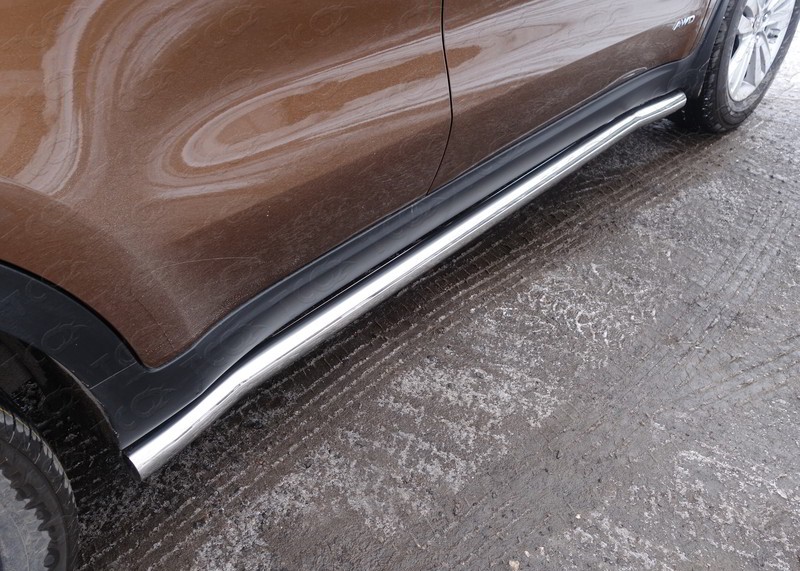 Пороги труба 60,3 мм Kia Sportage (2016-2018) № KIASPORT16-15
ТСС-Тюнинг
